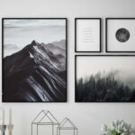 Arte fotográfico natural para decoración moderna