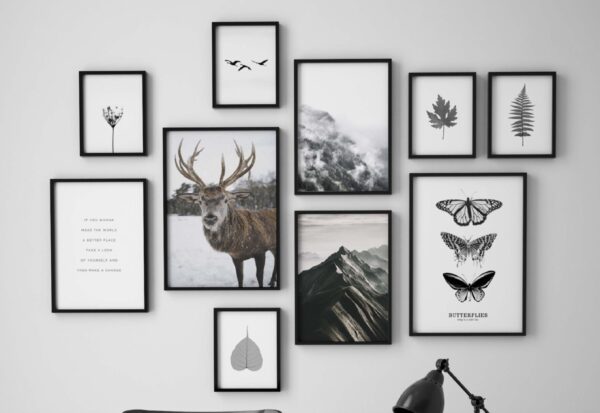 Láminas modernas inspiradas en la naturaleza