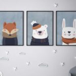 Ilustraciones adorables de animales como arte gráfico