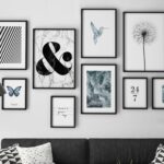 Arte moderno para paredes tipo galería