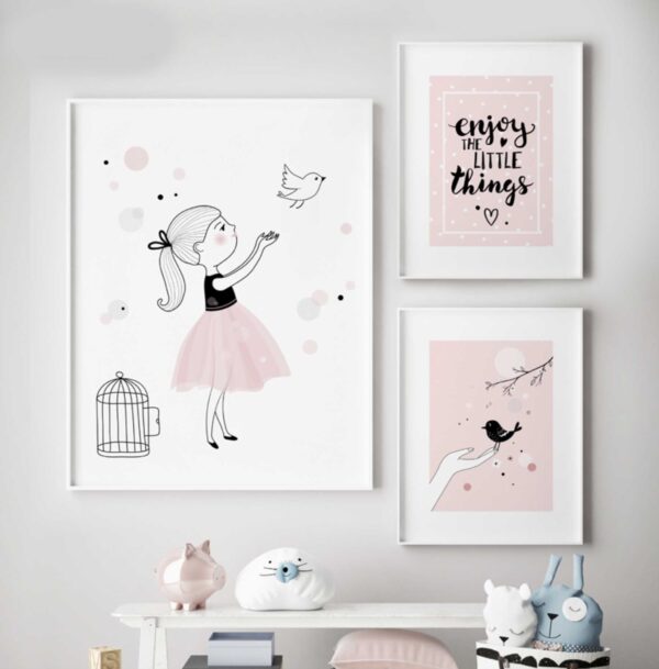 Galería de arte minimalista para habitaciones de niños
