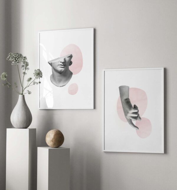 Láminas minimalistas con diseños escultóricos