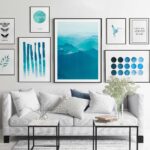 Decoración artística moderna para salones