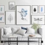 Decoración artística contemporánea para salones