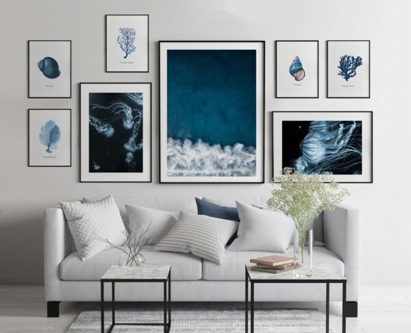 Decoración temática costera para salones