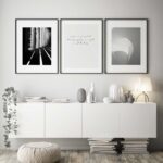 Escenario de diseño interior minimalista moderno