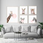 Retratos de animales en estilo artístico
