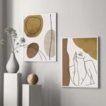 Láminas de arte abstracto minimalista