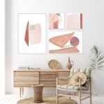 Láminas abstractas elegantes y minimalistas