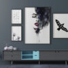 Decoración artística moderna con tipografía