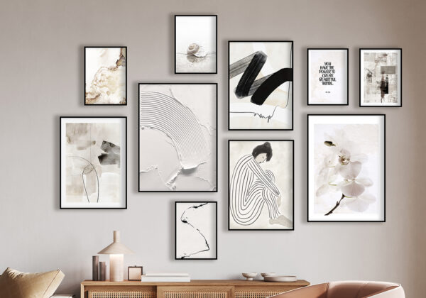 Galería de arte abstracto moderna