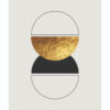 Arte minimalista con dorado
