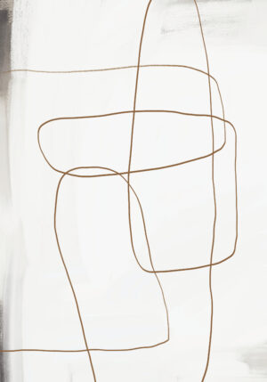 Arte abstracto minimalista y moderno en línea