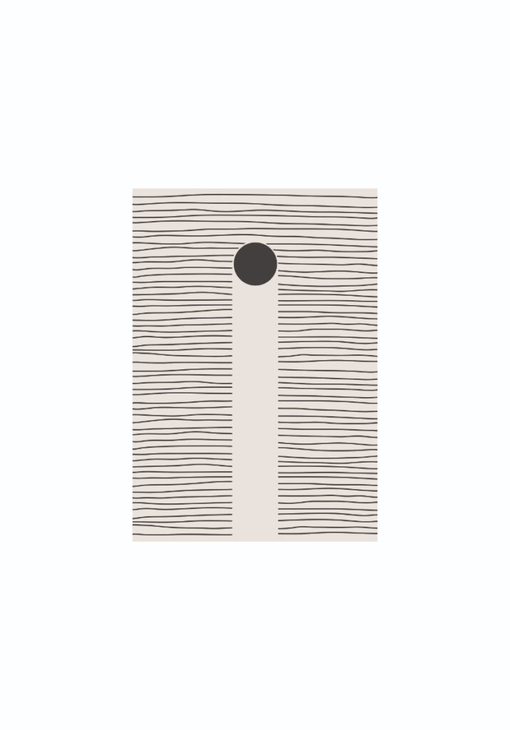Diseño lineal abstracto minimalista