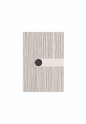 Obra minimalista con líneas