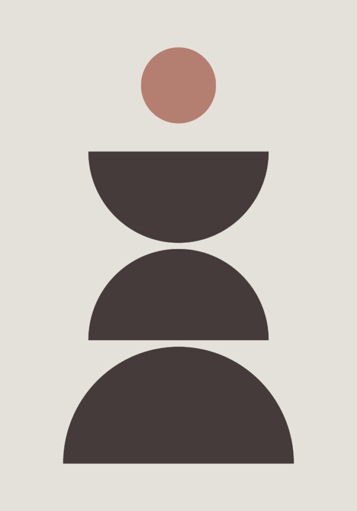 Diseño geométrico moderno abstracto