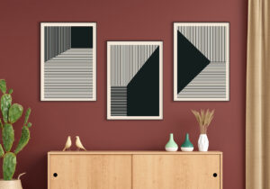 Ilustración lineal minimalista con estilo moderno