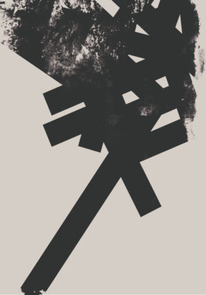 Arte moderno en blanco y negro