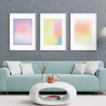 Degradado pastel en estilo abstracto