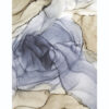 Arte abstracto en beige y azul