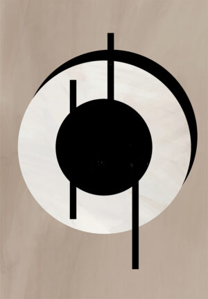 Diseño minimalista con fuertes contrastes