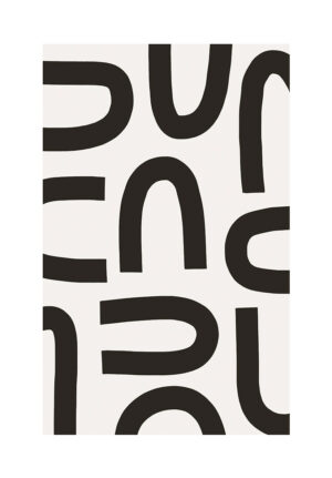 Patrón abstracto en blanco y negro