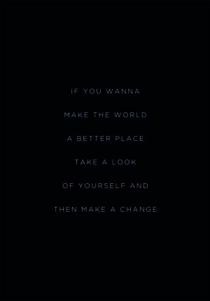 Palabras de Inspiración: Diseño Gráfico en Blanco y Negro
