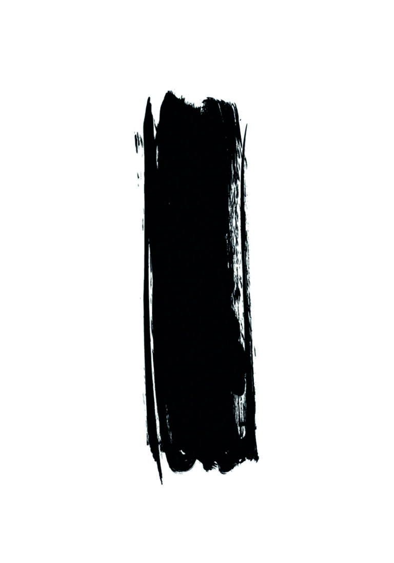 Pinceladas abstractas en negro