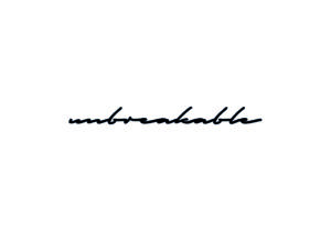 Arte minimalista con caligrafía de 