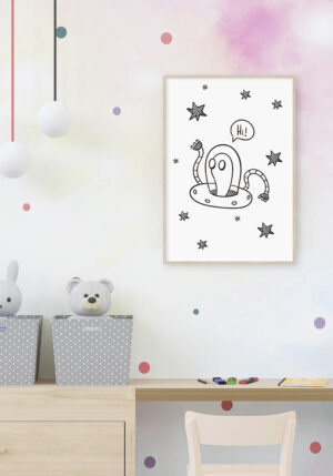Alien Amigable: Arte Extraterrestre Divertido
