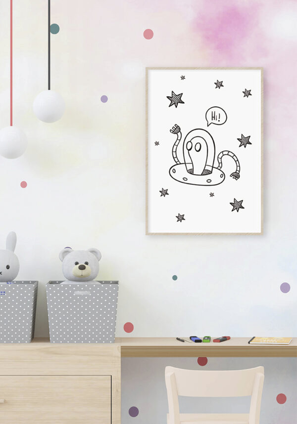 Alien Amigable: Arte Extraterrestre Divertido