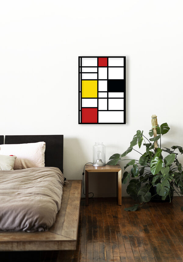 Composición Geométrica Abstracta: Diseño Moderno y Colorido