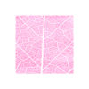 Patrón de hojas en mosaico rosa abstracto