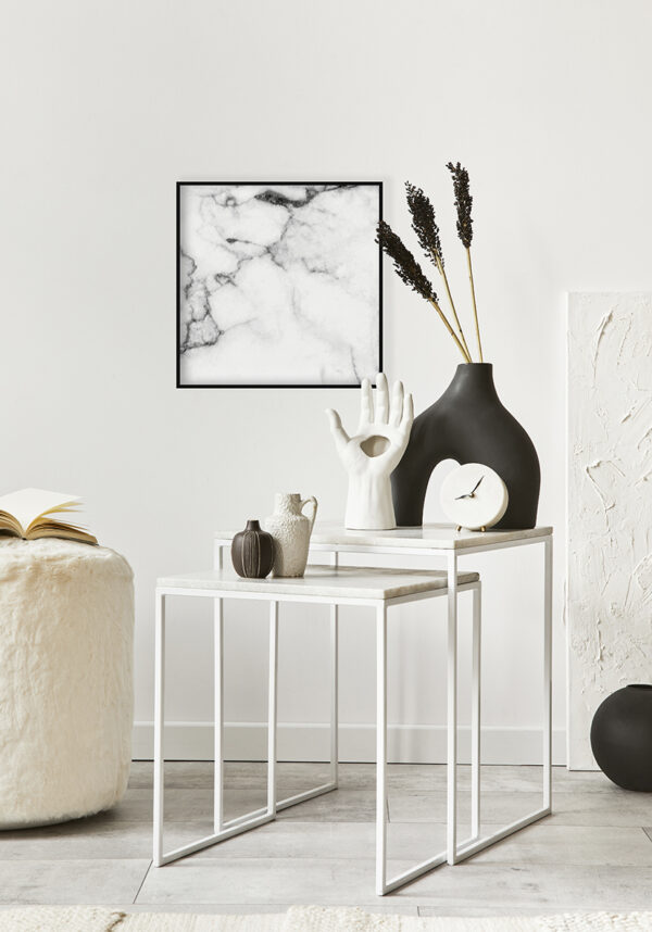 Fondo de mármol blanco y gris