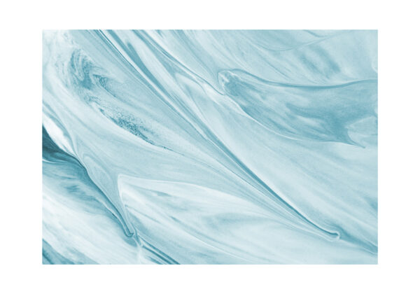 Textura de mármol azul fluido abstracto