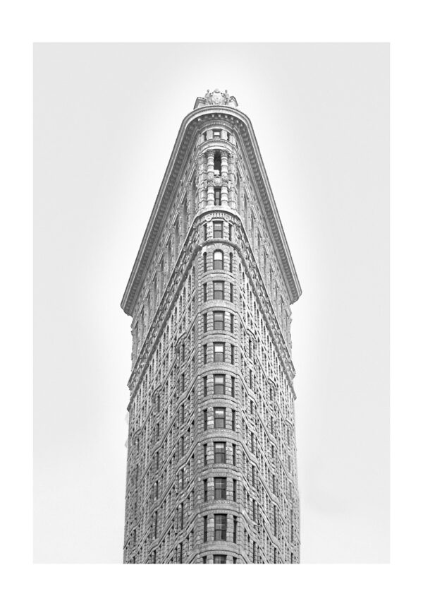 Referente arquitectónico histórico en monocromo