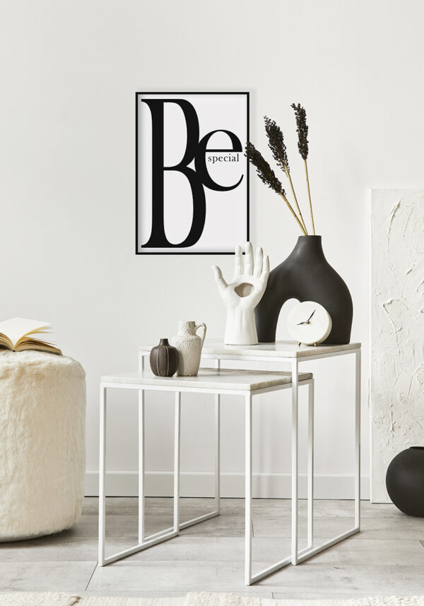 Diseño tipográfico motivacional minimalista