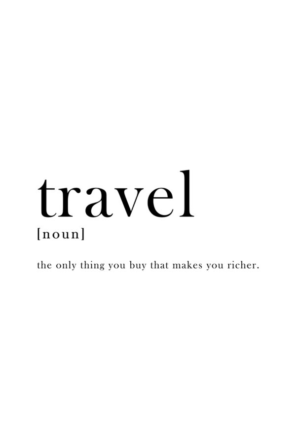 Tipografía minimalista para viajes inspiradores