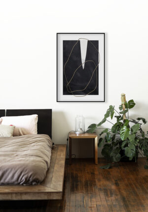 Diseño abstracto minimalista en tonos neutros