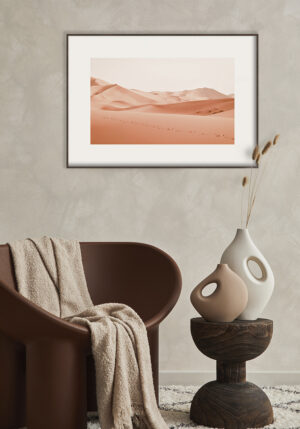 Paisaje desértico con dunas de arena