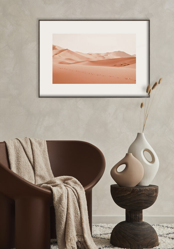 Paisaje desértico con dunas de arena