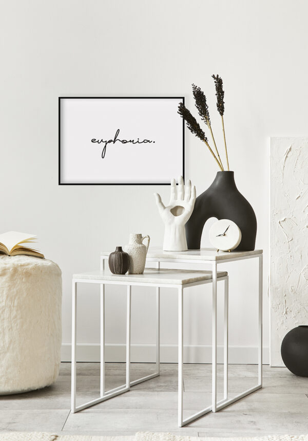 Tipografía minimalista escrita a mano