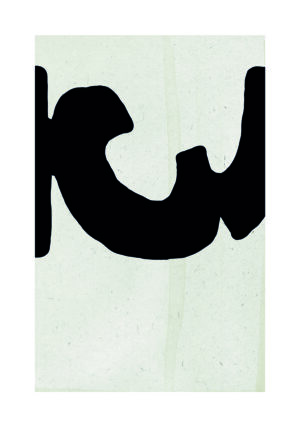 Composición de arte abstracto minimalista