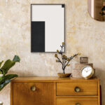 Diseño minimalista en blanco y negro