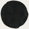 Círculo negro minimalista en arte abstracto