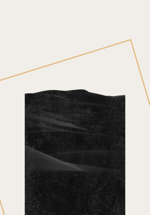 Arte paisajístico minimalista abstracto
