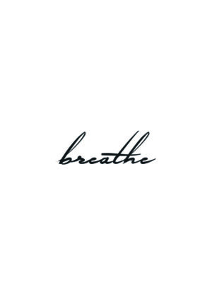 Obra minimalista de caligrafía en estilo script