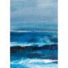 Olas marinas abstractas en tonos azules