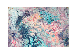 Salpicadura abstracta de texturas coloridas