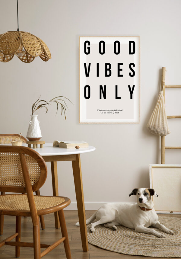 Arte minimalista con cita motivacional